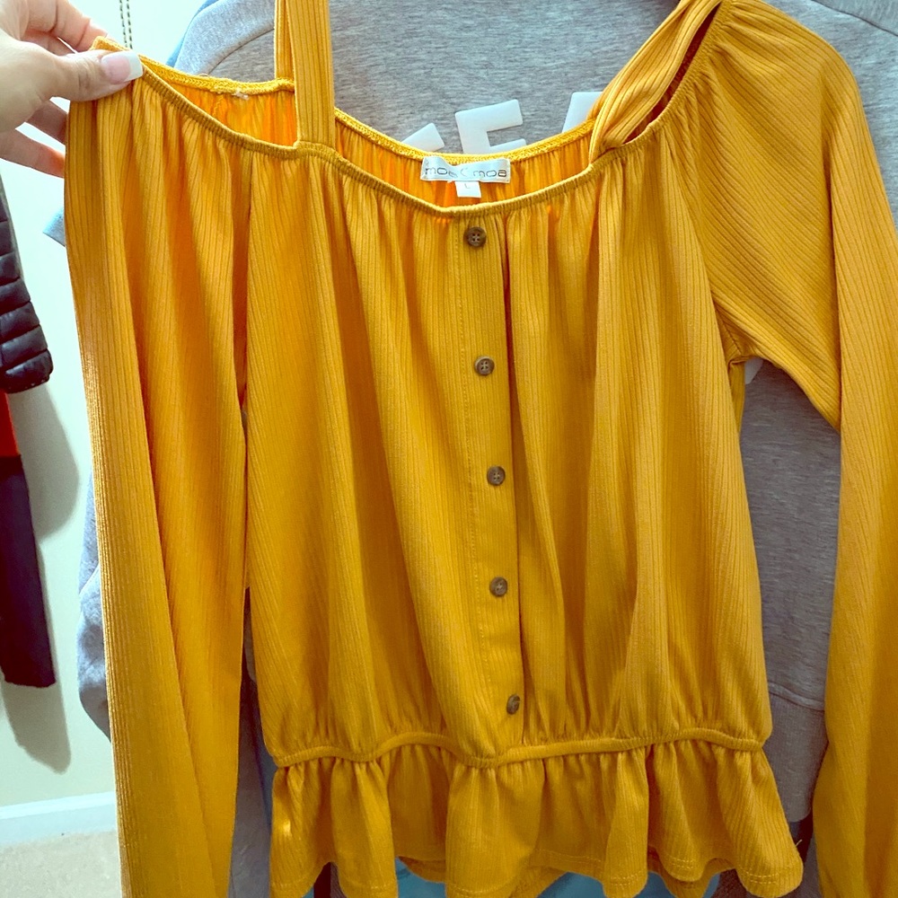 Off shoulder top